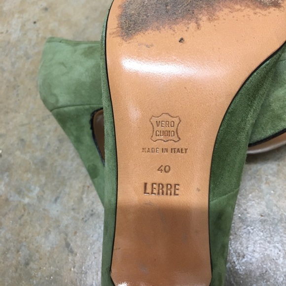 Todd Oldham Shoes-Green-SZ 40 in Italian 9 - Picture 9 of 15